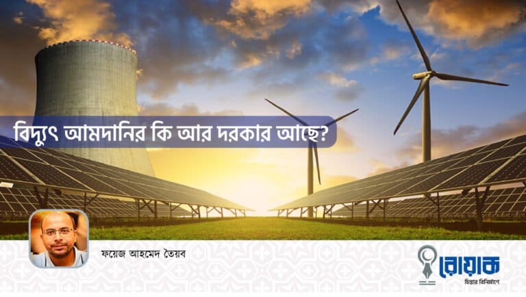 বিদ্যুৎ আমদানির কি আর দরকার আছে?