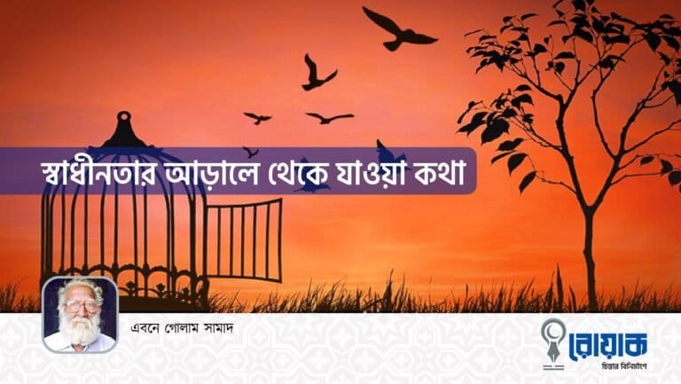 স্বাধীনতার আড়ালে থেকে যাওয়া কথা